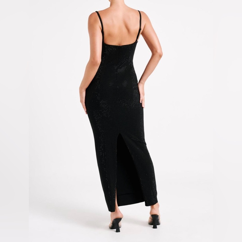 Meshki Rhinestone Maxi Dress - Picture 3 of 5